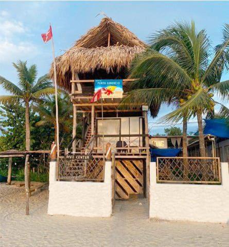 Hostal Punta Cangrejo San Onofre Eksteriør billede